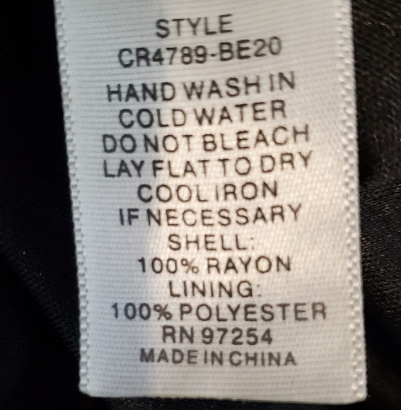 💚5/$25 Black & White Boho Print Maxi Slip Dress Size Small Flowy - Picture 10 of 10